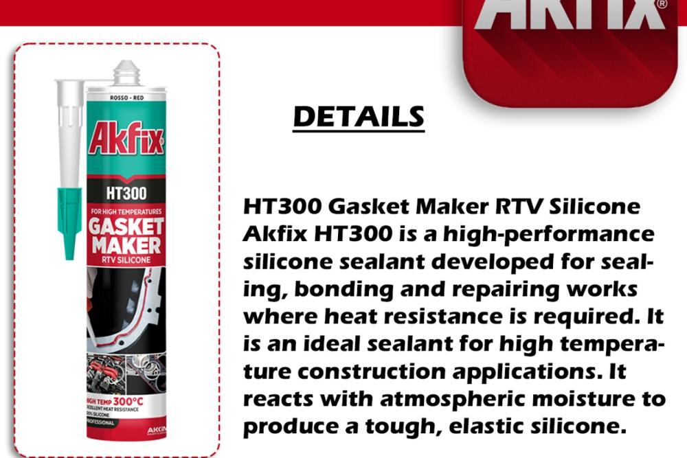HT300 Gasket Maker RTV Silicone