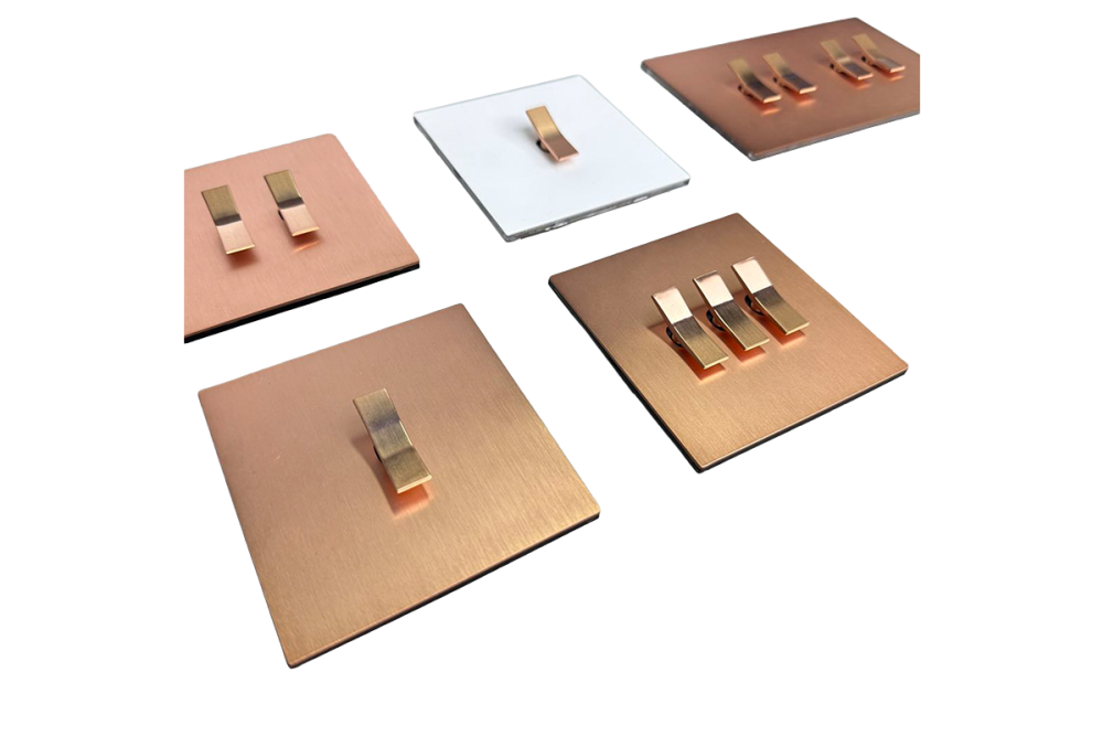 NV9 Modern 3-Gang Switch – Durable Performance for Luxury Home Systems