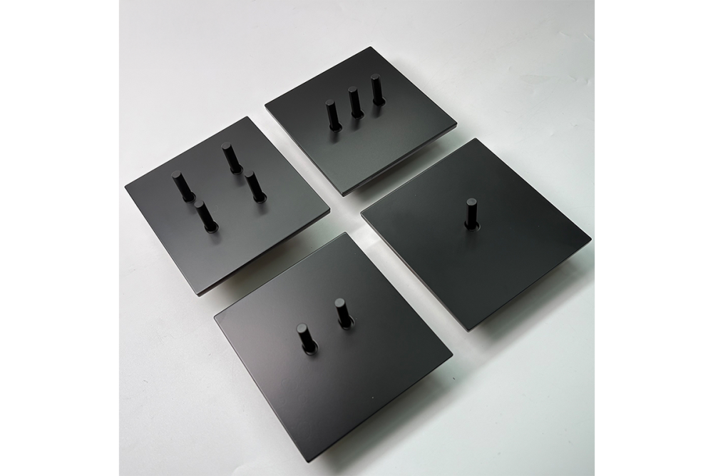 NV5 Modern 4-Gang Stainless Steel Switch – Premium Quality & Industrial Strength