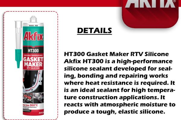 HT300 Gasket Maker RTV Silicone