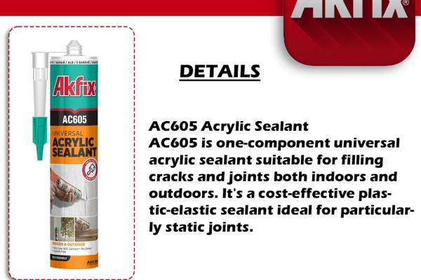 AC605 Acrylic Sealant